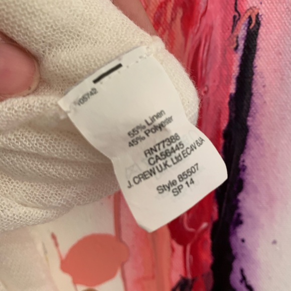 J. Crew Sheer Linen Sweater - Picture 7 of 8